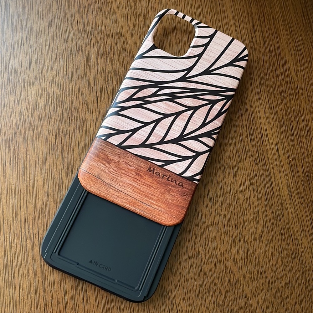 NEW iPhone 11 case, credit card holder & mirror